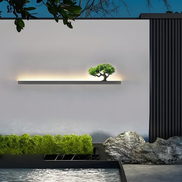 Waterproof Strip Landscape Decorative Modern Outdoor Wall Lights Sconces - Image 7