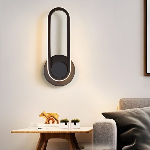 330?? Rotatable Rounded Rectangular LED Nordic Wall Lamp Wall Sconce Lighting - Image 7