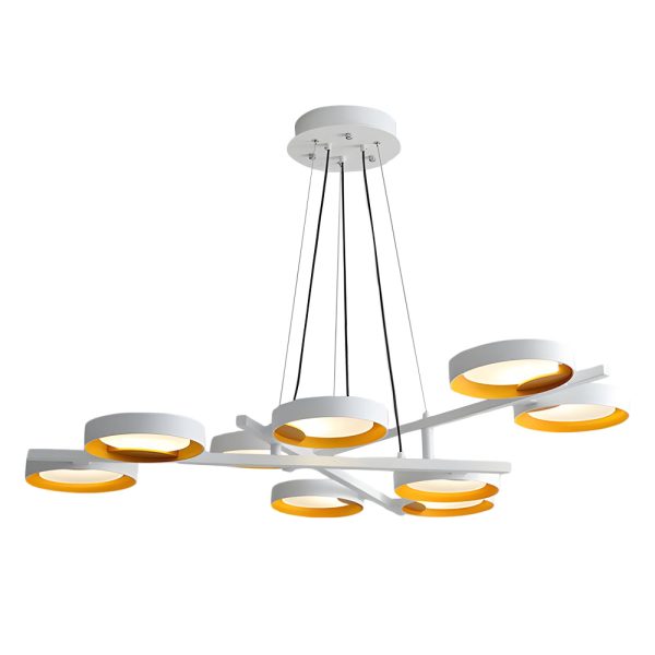 Light Guide Ring 1/2/3/4/9-Light Chandelier - Image 19
