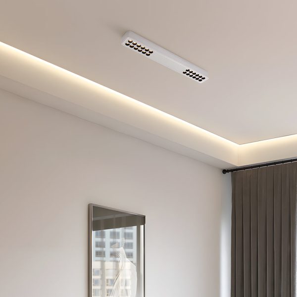 Square/Rectangle Aluminum LED Flush Mounted Ceiling Downlight - Image 9