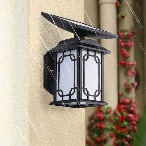 Vintage Waterproof LED Dimmable with Remote Solar Wall Lights Outdoor - Image 5