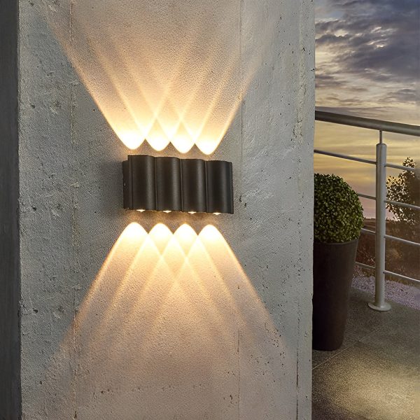 Creative Wave Up and Down Light LED Waterproof Modern Wall Washer Light - Image 7