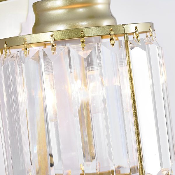 Creative Round Crystal Glass Postmodern Wall Lamp Plug in Wall Sconce Lighting - Image 11
