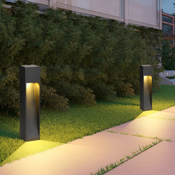 Industrial Rectangular LED Pathway Light 5W Waterproof Fixture with Open Slide Illumination - Image 8