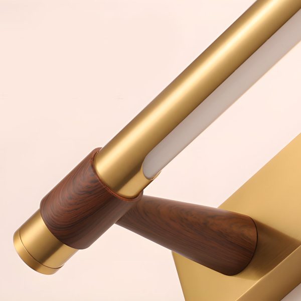 120?? Rotatable Flush-Mount Bathroom Vanity Light with Linear Bar and Elegant Finishes - Image 4