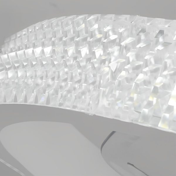 Round Inverter Mute LED Dimmable Modern Bladeless Ceiling Fans with Remote - Image 9
