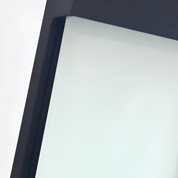 2 Pcs Rectangular LED Light-controlled Waterproof Outdoor Solar Sconce Lighting - Image 10
