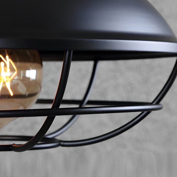 Retro Iron LED Waterproof Industrial Style Outdoor Wall Lights Wall Lamp - Image 9