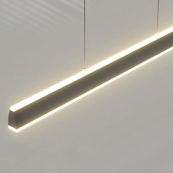 31.5'?39.4'?47.2'?LED Linear Pendant Island Up and Down Light Suspension - Image 7
