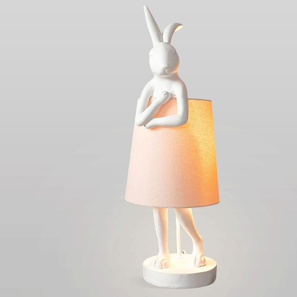 Nordic Apron Rabbit Resin 1-Light Table Lamp - Image 16