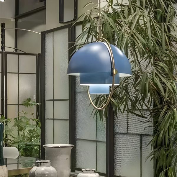 Rotating Shade Electroplated Iron Simple Nordic Chandelier Pendant Lamp - Image 5