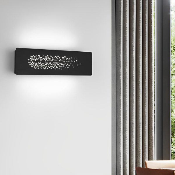 Rectangular Creative Decorative LED Nordic Bedroom Wall Light Fixtures - Image 7