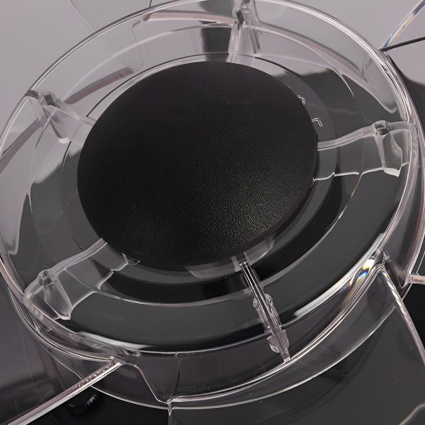 Round Three Step Dimming LED Nordic Bladeless Ceiling Fans with Remote - Image 9