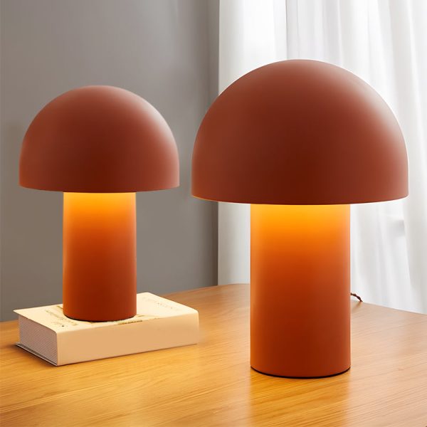 Touch-Control Dome Mushroom Frosted Ambient Table Lamp - Image 6