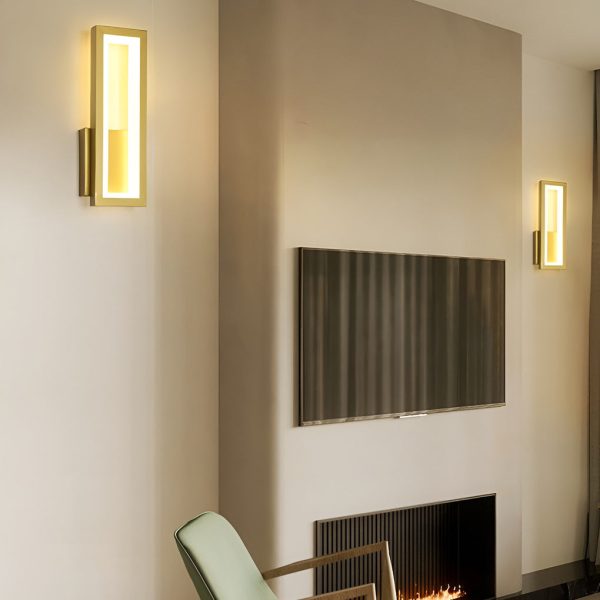 Rectangular LED Modern Wall Lamp Wall Sconce Lighting Wall Light Fixture - Image 4