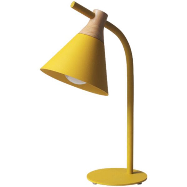 Minimalist Macaron Metal Bell Shade 1-Light Table Lamp - Image 7