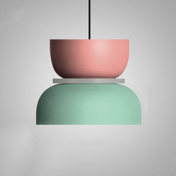 Nordic Colorful Macaron 1-Light LED Pendant Light - Image 16