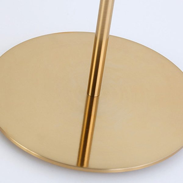 Modern Minimalist Iron Dome-Shaped 1-Light Table Lamp For Bedroom - Image 6