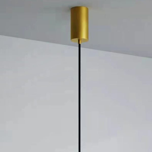 Modern Minimalist Metal & Silicone Oval LED Chandelier For Bedroom & Living Room - Image 9