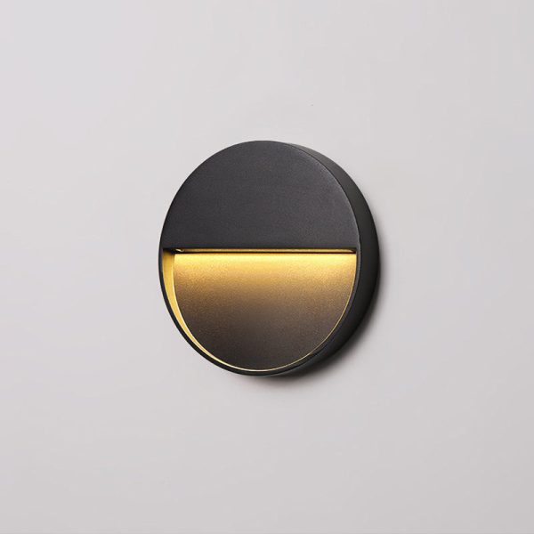 Modern Minimalist Waterproof Aluminum Round & Square LED Wall Sconce For Outdoor, Patio & Garden - Image 10