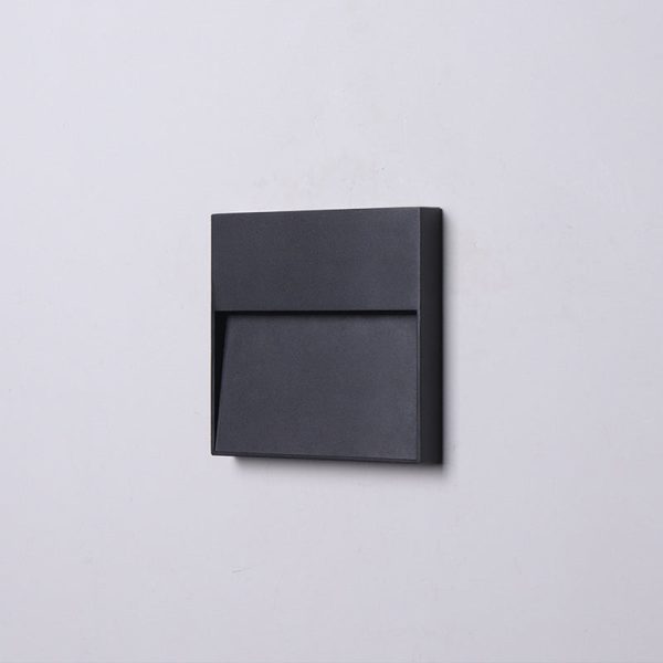 Modern Minimalist Waterproof Aluminum Round & Square LED Wall Sconce For Outdoor, Patio & Garden - Image 8