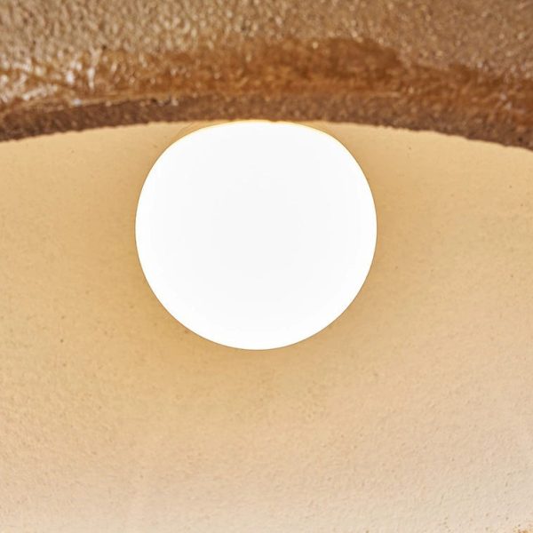 Traditional Japanese Resin Fiberglass Dome-Shaped 1-Light Pendant Light For Dining Room & Living Room - Image 7
