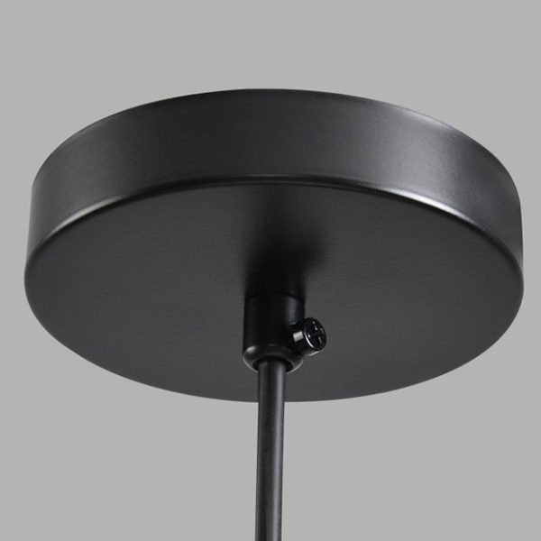 Traditional Japanese Faux Silk Iron Propeller-Shaped 2/3-Light Chandelier For Bedroom & Living Room - Image 7