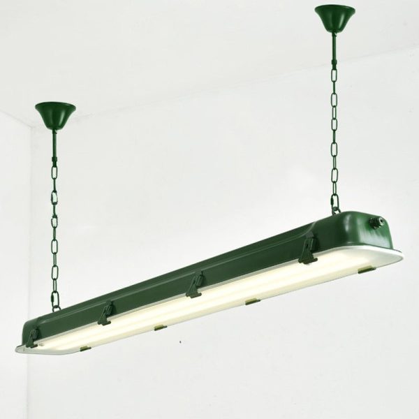 Contemporary Industrial Iron Rectangular LED Island Light Chandelier For Dining Room - Image 12