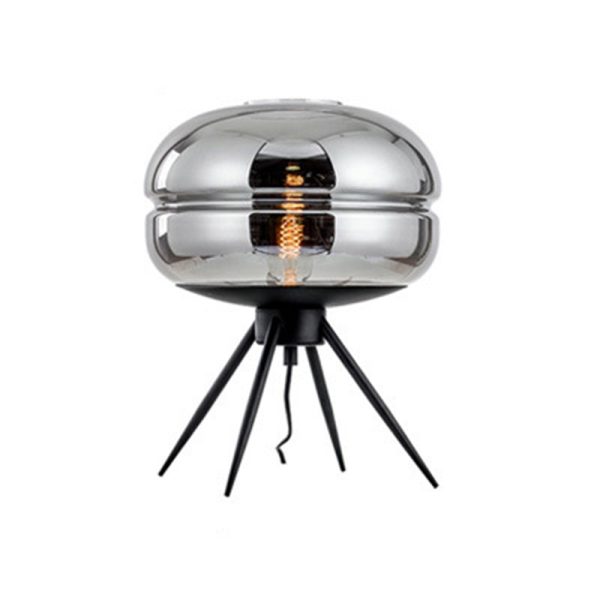 Contemporary Nordic Glass Iron 1 - Light Table Lamp For Living Room - Image 8