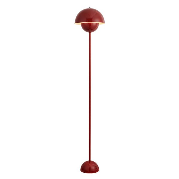 Contemporary Scandinavian Mushroom Hardware Iron Lampshade 1 - Light Standing Floor Lamp For Living Room - Image 19