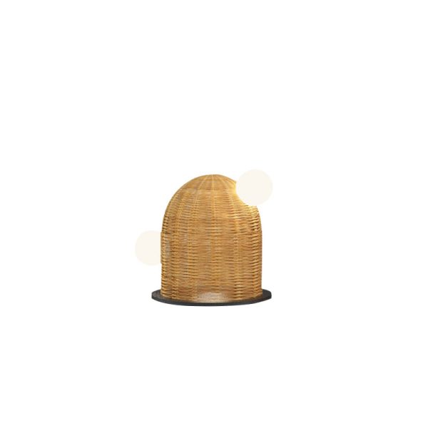 Contemporary Creative Cactus Waterproof Rubber Rattan Stainless Steel 2 - Light Standing Floor Lamp For Outdoor Patio - Image 16