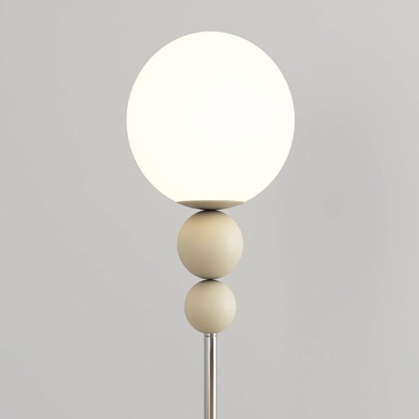 Modern Minimalist Multi Orb Iron Plastic 1-Light Table Lamp For Bedroom - Image 5