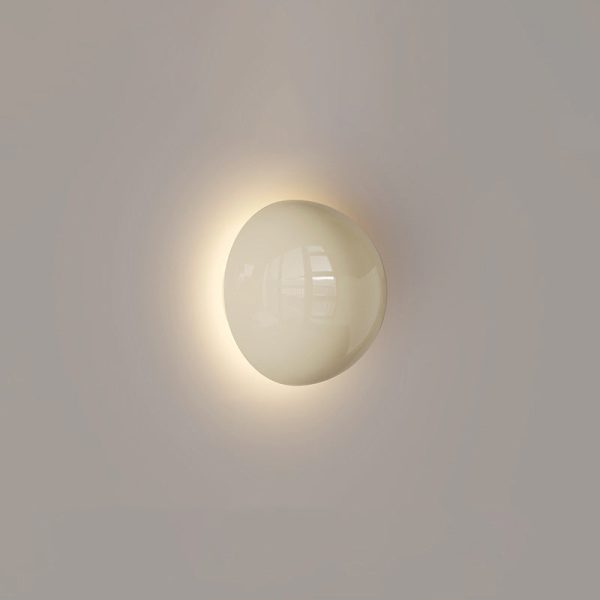 Modern Minimalist Iron Round Ambiance LED Wall Sconce Lamp For Living Room - Image 10