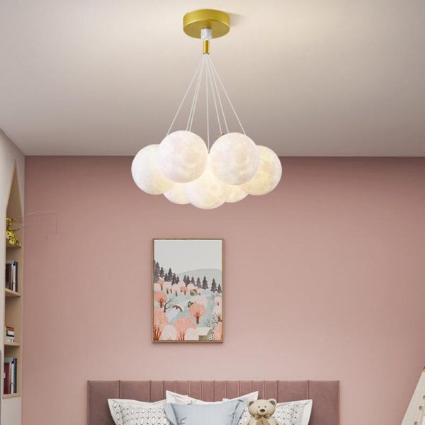 Contemporary Creative Branch Bubbles Iron Resin 7/13 Light Chandelier For Living Room - Image 15
