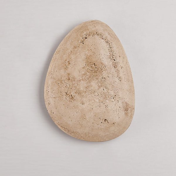 Traditional Japanese Travertine Cobblestone Design LED Waterproof Outdoor Wall Sconce Lamp For Garden - Image 14