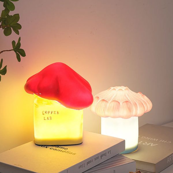 Contemporary Creative Ceramic Cute Snow House USB LED Table Lamp Night Light For Bedroom - Image 10