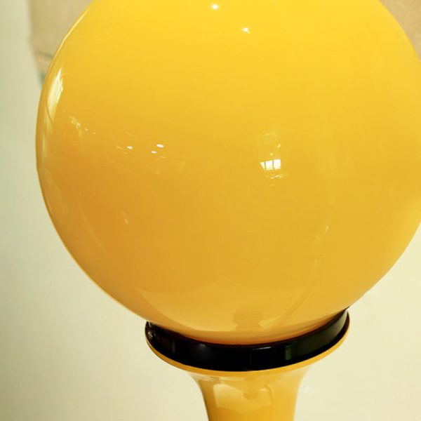 Contemporary Creative Colorful Lollipop Shape Round Orb Iron Rotational Molding LED Standing Floor Lamp For Living Room - Image 6