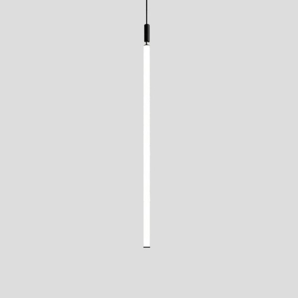 Modern Minimalist Aluminum Acrylic Strip LED Pendant Light For Bedside - Image 18