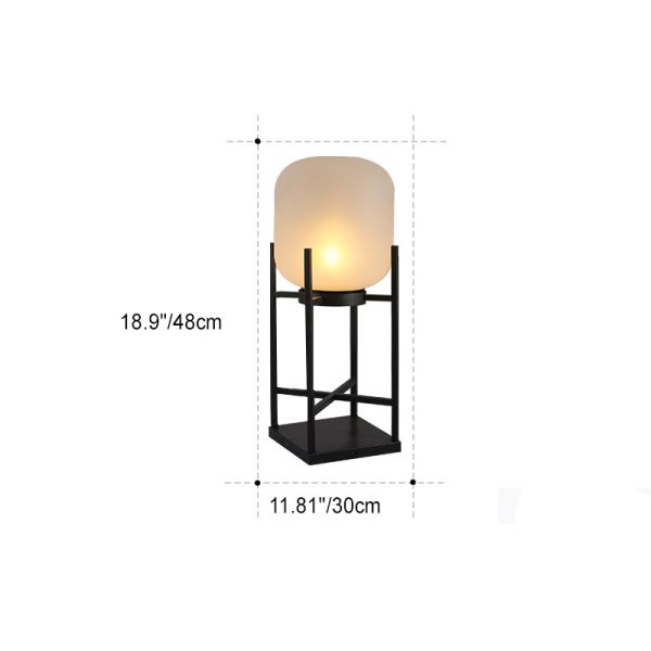 Modern Simplicity Solar Waterproof Cylinder Stainless Steel Acrylic LED Standing Floor Lamp For Outdoor Patio - Image 4