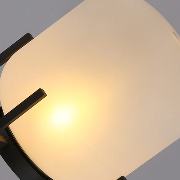 Modern Simplicity Solar Waterproof Cylinder Stainless Steel Acrylic LED Standing Floor Lamp For Outdoor Patio - Image 9