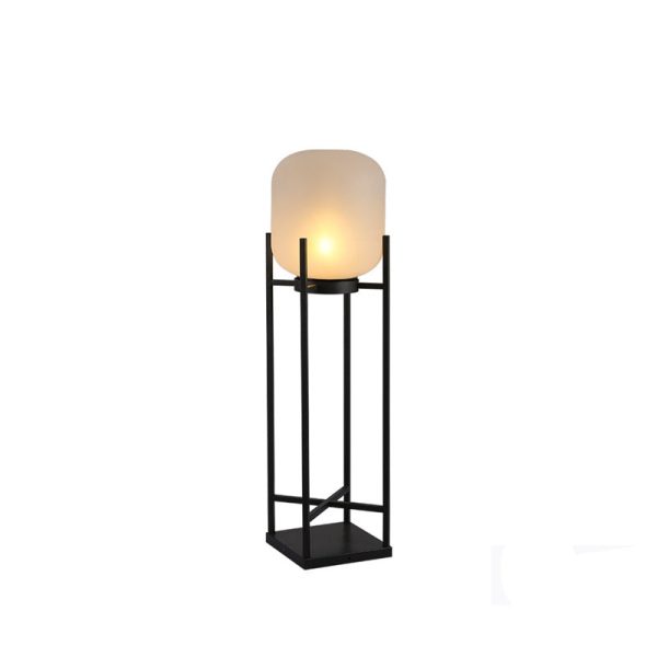 Modern Simplicity Solar Waterproof Cylinder Stainless Steel Acrylic LED Standing Floor Lamp For Outdoor Patio - Image 20
