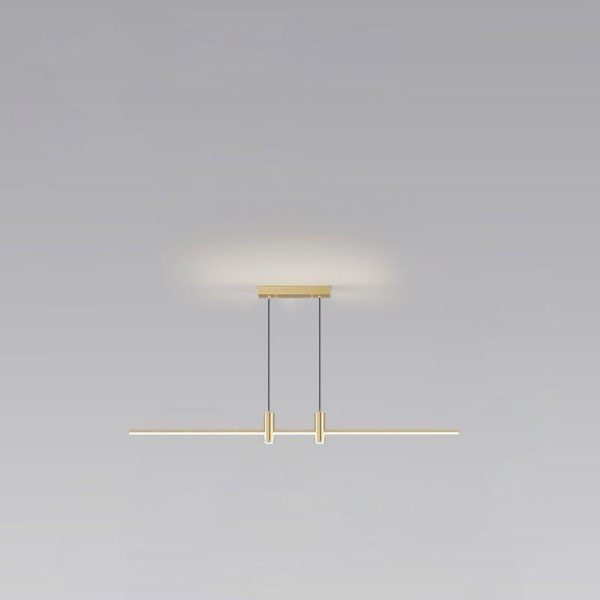 Modern Minimalist Iron Aluminum Silica Strip Spotlight LED Chandeliers Island Light For Dining Room - Image 17