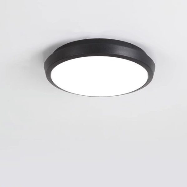 Modern Minimalist Waterproof Aluminum Alloy PC Round Square LED Flush Mount Ceiling Light For Outdoor Patio - Image 24