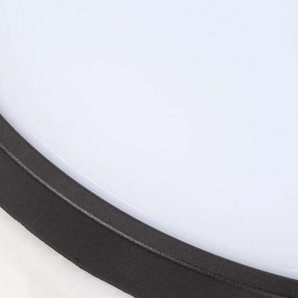 Modern Minimalist Waterproof Aluminum Alloy PC Round Square LED Flush Mount Ceiling Light For Outdoor Patio - Image 13