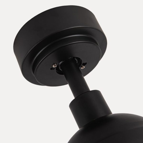 Contemporary Industrial Iron ABS Cylinder Cage 1-Light Downrods Ceiling Fan Light For Living Room - Image 9