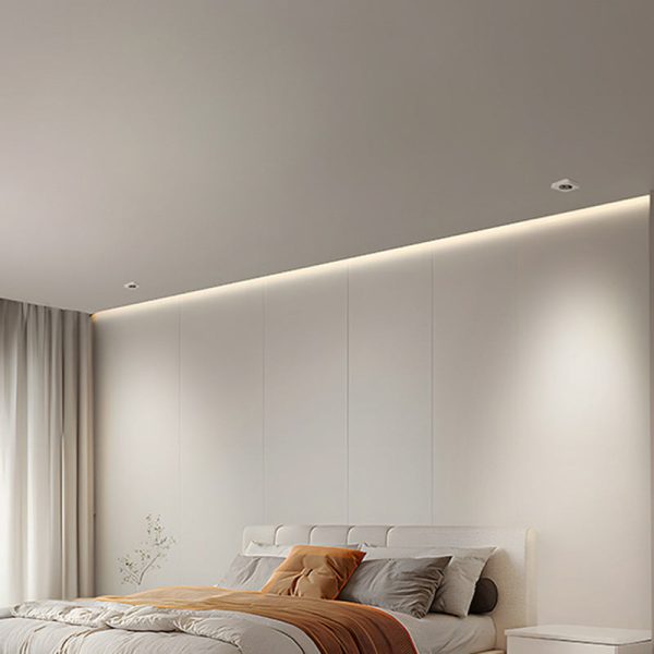 Modern Minimalist Iron Square Rectangular Honeycomb Network Spotlight Downlight LED Flush Mount Ceiling Light For Hallway - Image 26