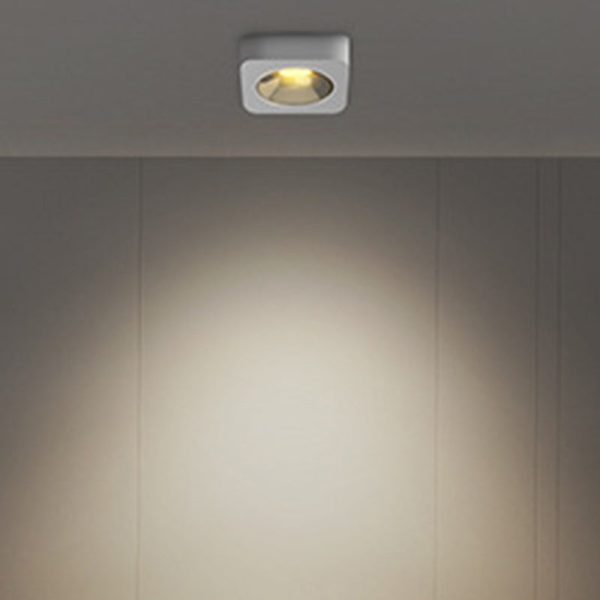 Modern Minimalist Iron Square Rectangular Honeycomb Network Spotlight Downlight LED Flush Mount Ceiling Light For Hallway - Image 23
