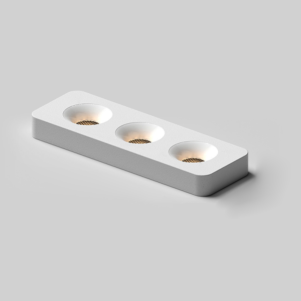 Modern Minimalist Iron Square Rectangular Honeycomb Network Spotlight Downlight LED Flush Mount Ceiling Light For Hallway - Image 21