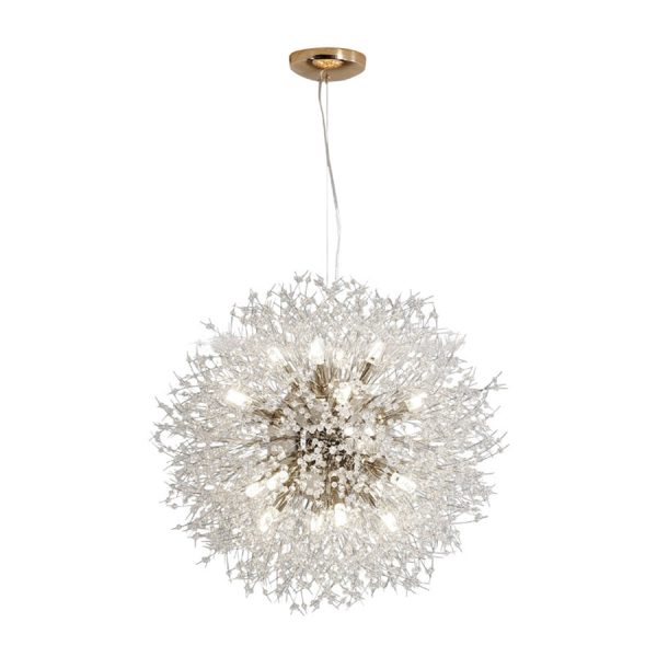 24'' Shrub Inspired LED Vintage Chandelier Pendant Light Hanging Lamp - Image 11