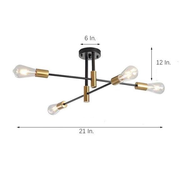 Modern Semi Flush Mount Lights Lighting Up Your Surroundings - Image 5